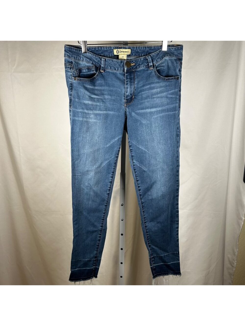 Democracy Size 12 Freedom Ankle Skimmer Jeans Denim Blue Casual